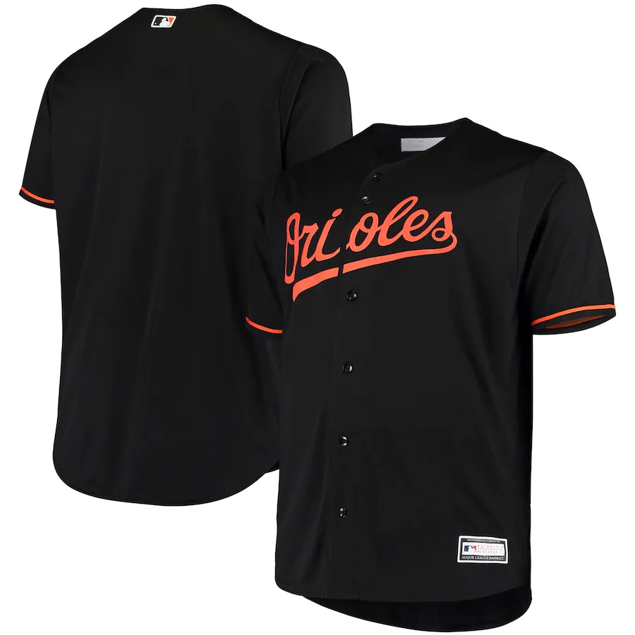 Baltimore Orioles Custom Letter and Number Kits for Alternate Jersey Material Vinyl